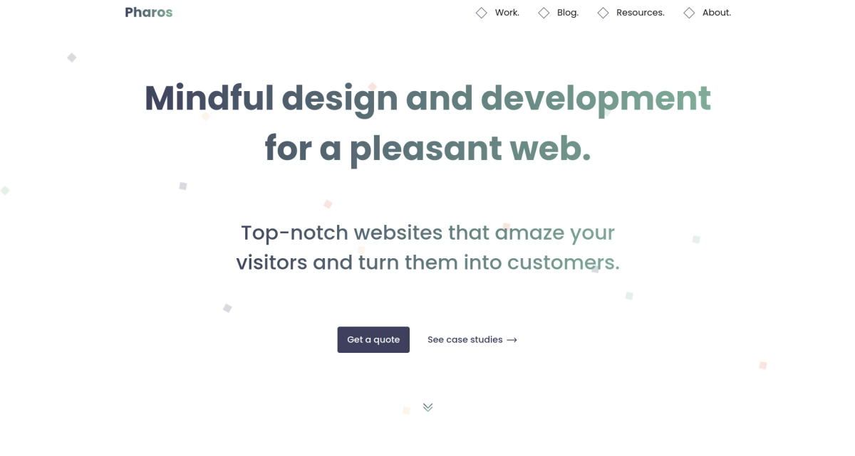 Screenshot showing how nicely done this very website is in light mode.
